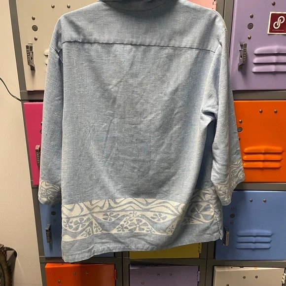 Waltah Clarke Vintage Aloha Shirt Hawaiian Shirt, L - Picture 2 of 3